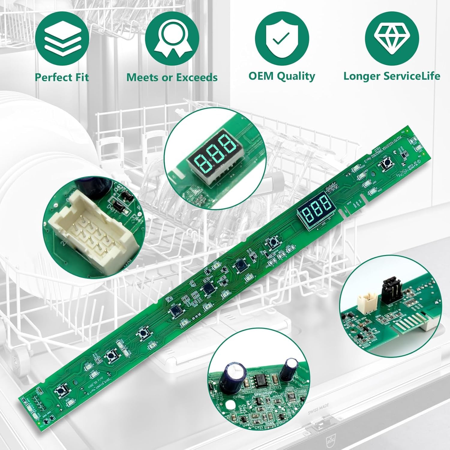 Amazon.com: WD21X31902C WD21X23462 Lifetime UI Control Board